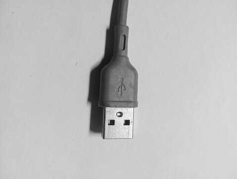 Micro USB Cable With USB Type A Connector Isolated