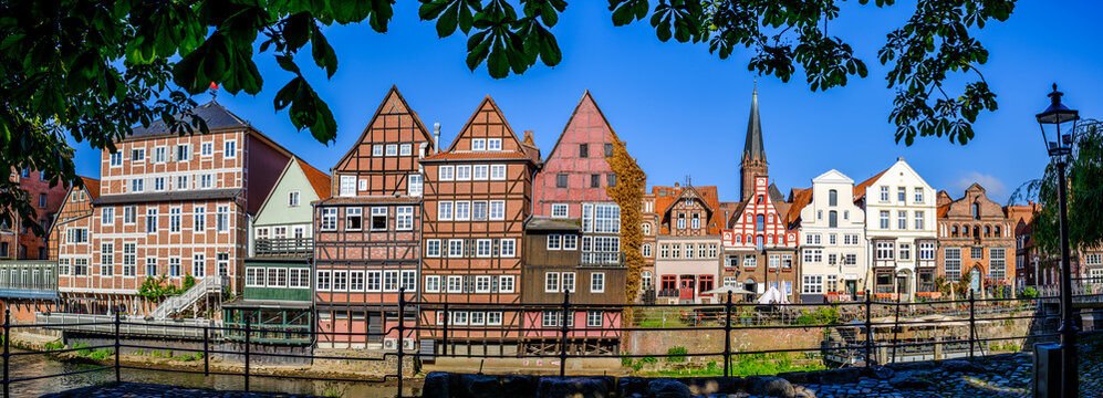 famous old town of Lueneburg - germany