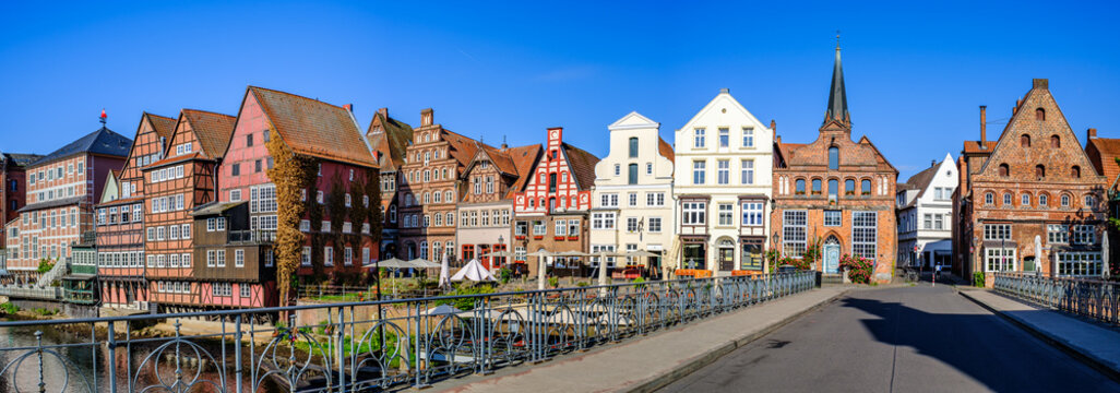 famous old town of Lueneburg - germany