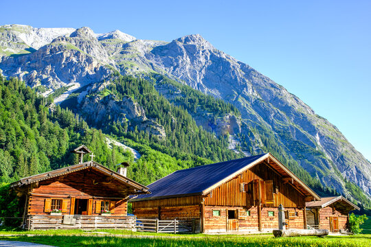famous valley in austria - alpe eng