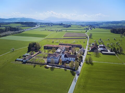 Holy Cross Abbey of the Benedictine Sisters, Lindencham, Cham, Canton of Zug, Switzerland