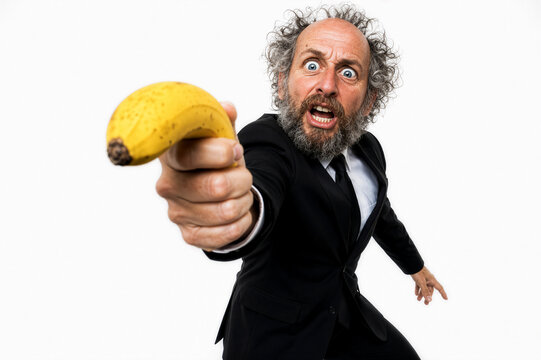 Agent mit Banane