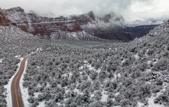 Snowy Zion