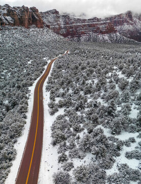 Snowy Zion
