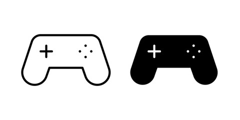Game controller icon flat clipart series © Vince
