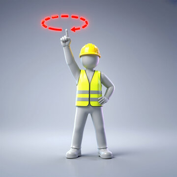 &ldquo;Hoist&rdquo; Hand Signal for Crane Operators &ndash; Safe Load Lifting
