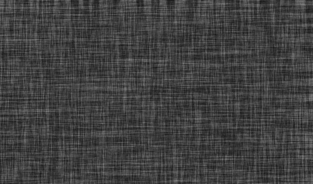 Dark Gray Woven Fabric Texture Background with Fine Crosshatch Surface Pattern