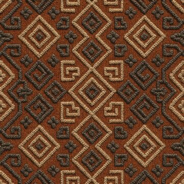 Traditional woven kilim rug texture with tribal geometric motifs