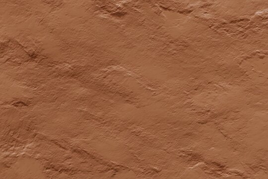 Reddish Brown Rock Clay Texture with Natural Ridges and Earthy Mineral Surface