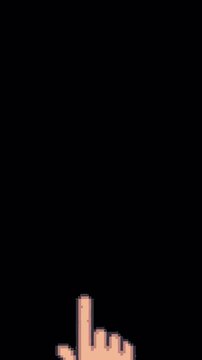 16 bit Finger Scroll Up Animation with Alpha Channel - 4K Portrait Vertical