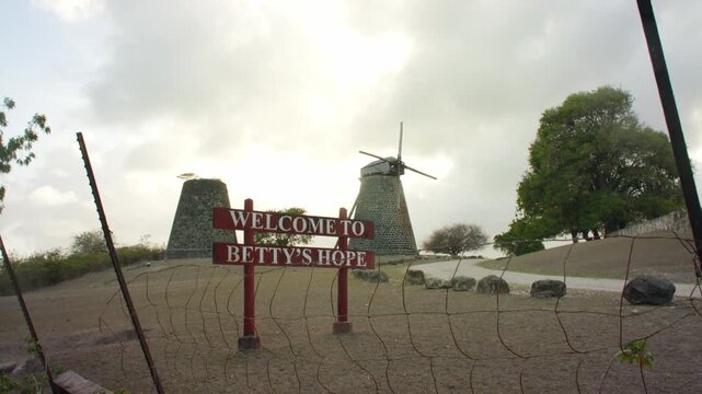 Betty's Hope Plantation Windmill, Antigua