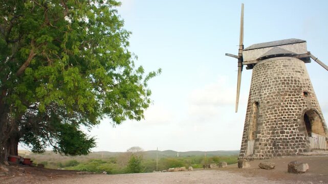 Betty's Hope Plantation Windmill, Antigua