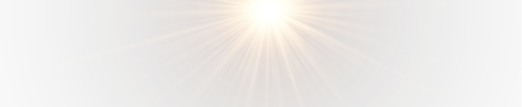 Abstract minimalist sunbeam backdrop with subtle directional light streaks from above