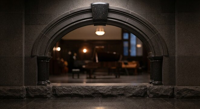 Dark Granite Keystone Premium Archway