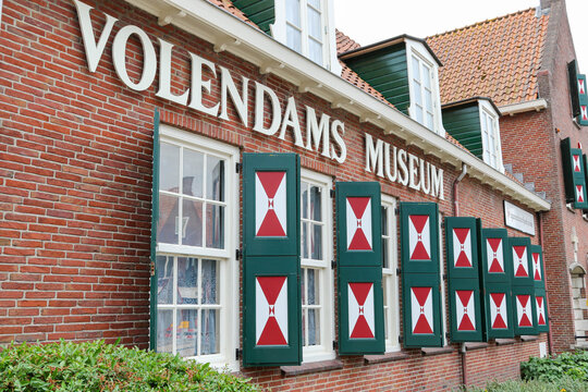 Volendams Museum Exterior in Volendam, Netherlands