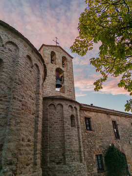 Ermita santa cecilia old stone hermitage exterior
