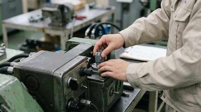 Resuming an equipment inspection after a brief pause to locate a missing item