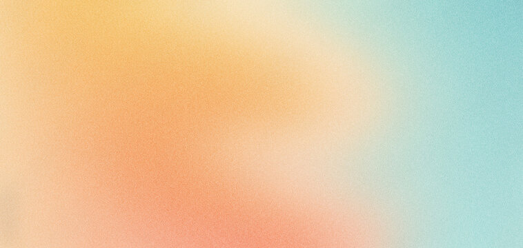 Teal orange gradient background, smooth grain texture header, banner, wallpaper, poster backdrop design