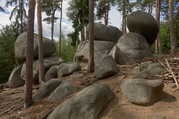 Large boulder group near Zihle © Milan