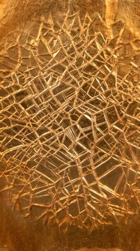 Translucent amber solid-state electrolyte membrane with crystalline lattice