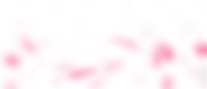 Pink hearts background, romantic cute pink heart border pattern, greeting card invitation header white banner decoration design