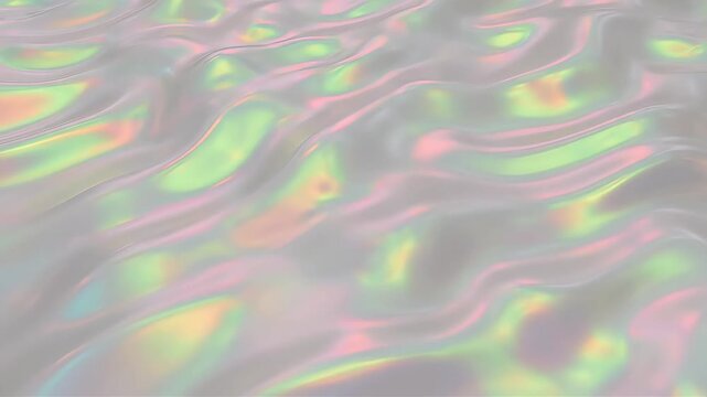 Abstract Iridescent Wavy Texture Background Design Material Graphic Element