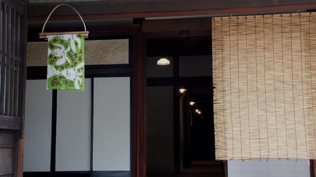 古民家の明り