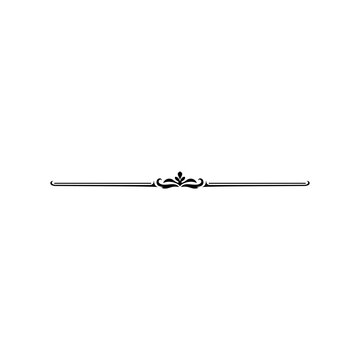 Border chapter divider decoration underline icon