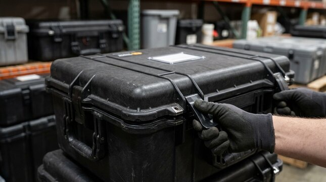 Sealing a Disaster Response Equipment Case before It is Stored in the Readiness Cache