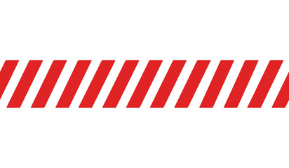 Obraz premium Abstract red diagonal stripes vector design, repeating slanted geometric pattern isolated on white background for modern backgrounds, banners and print projects.
