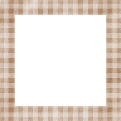 Aesthetic square frame gingham pattern © yahya