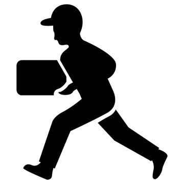 Courier, package, delivery
