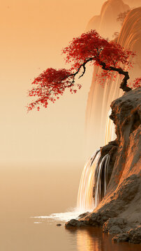 waterfall in the forest