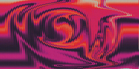 Vibrant graffiti art with swirling red and orange abstract urban spray paint texture on wall © SaHeD