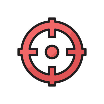 Target Line Color Icon