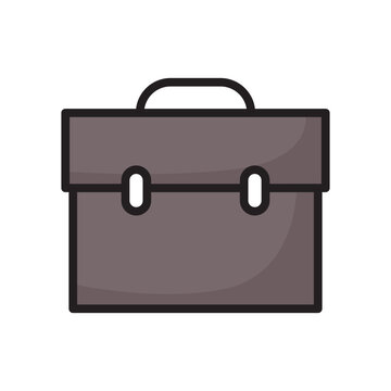 Briefcase Line Color Icon