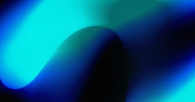 Abstract blue cyan gradient background, dark blurred vibrant modern design