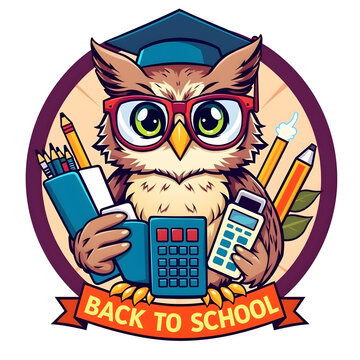 Back to School Owl Design