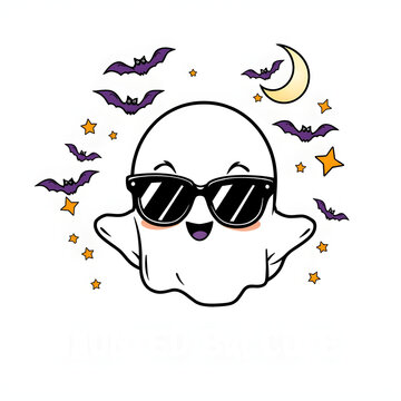 Cute Cool Ghost Design