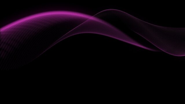 Abstract Particle Arc Background