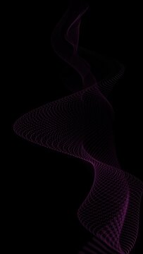 Abstract Vertical Dynamic Particle Waves Background