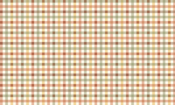 Gingham Pattern Texture in Autumnal Hues with Warm Earth Tones and Subtle Color Variation