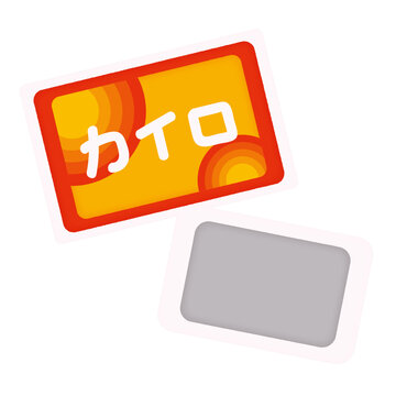 カイロのイラスト/Illustration of a hand warmer