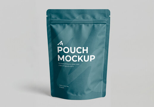 Pouch Packaging Mockup Template
