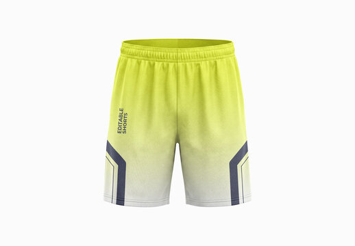 Sports Shorts Mockup Template