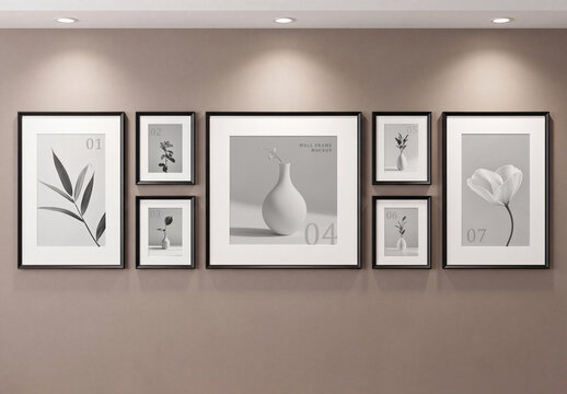 Gallery Wall Frame Mockup Collection