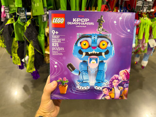 Naklejka premium LEGO KPop Demon Hunters Derpy Building Set 