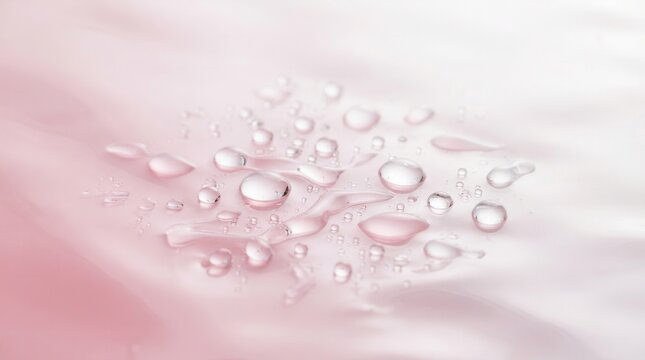 Refreshing Clear Gel Exfoliator with Effervescent Bubbles for Skin Care Treatment A