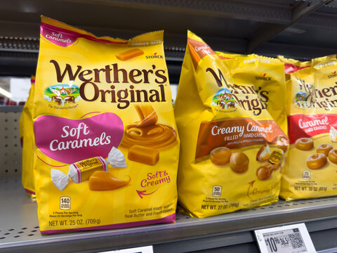 Werther&rsquo;s Original Soft Caramels And Creamy Caramel Candy
