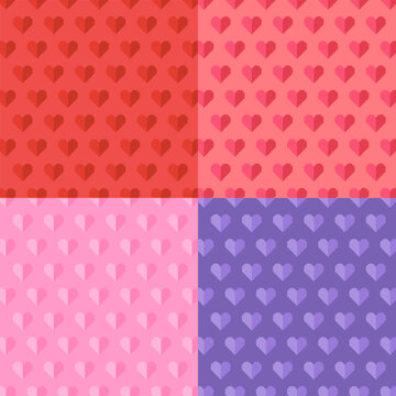 Origami heart wallpaper